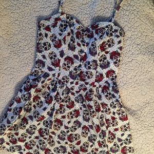 Hell bunny sugar skull mini dress